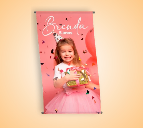 Baner de Aniversário 1m x 0,70 cm