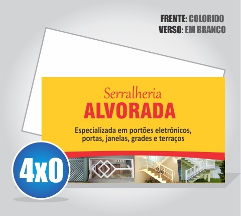 Cartão de Visita - UV Total Frente