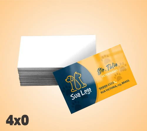 Cartão de Visita - UV Total Frente